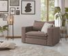 Loveseat Sessel Pesaro in braun Cord 125 cm Bild 4