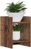 vidaXL Pflanzenständer Altholz 30 x 30 x 40 cm Holzwerkstoff 899622 Bild 3