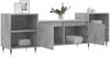 vidaXL TV-Schrank Betongrau 160x35x55 cm Holzwerkstoff 831336 Bild 4