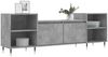 vidaXL TV-Schrank Betongrau 160x35x55 cm Holzwerkstoff 831336 Bild 3