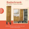 Badezimmerschrank Orbiana Teak Massivholz Bild 2