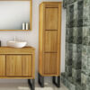 Badezimmerschrank Orbiana Teak Massivholz Bild 4