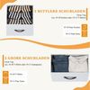 IDEASY Schubkastenkommode Frisiertisch,Schlafzimmerschrank-Organizer mit 5Schubladen mit Griffen (100×53×30 cm rutschfester dreidimensionaler Stoffschrank), Flurschubladenschrank zur Kleideraufbewahrung,Kleiderschrank-Organizer Bild 4
