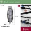 Paulmann No. 94320 Plug&Shine Lichtobjekt Basket IP44 60cm Braun Bild 4
