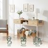 Relaxdays Konsolentisch 2 Schubladen offenes Fach Bild 3