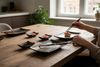 WestCraft Sushiteller SUSHI TELLER SET, Sushi Geschirr Set, Mehrteiliges Sushi-Set, (6 St), für 2 Personen Sushi-Teller, Schalen und Essstäbchen versch. Designs Bild 2