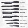 Küchenkompane Messer-Set Asiatisches Messerset Kuro 8-teiliges Küchenmesser Set Premium (8-tlg) Bild 4