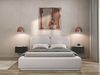 Selsey 'Comoves' Polsterbett 180x200 mit Veloursbezug, Bettkasten und Lattenrost, Greige Bild 2