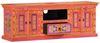 TV-Schrank, TV-Lowboard Rosa 110x30x40 cm Massivholz Mango Bild 2