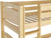 Erst-Holz Etagenbett Kiefer 90x200 cm, natur Bild 5