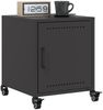 vidaXL Nachttisch Schwarz 36x39x43,5 cm Stahl 846614 Bild 4