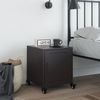 vidaXL Nachttisch Schwarz 36x39x43,5 cm Stahl 846614 Bild 3