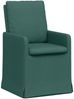 vidaXL Esszimmerstühle 2 pcs Dunkelgrün 57 x 67 x 98 cm Stoff 42017921 Bild 2