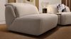 Sofanella Stoffcouch MODICA 2-Sitzer Stoffbezug Sofa in Weiß M: 248 Breite x 98 Tiefe Bild 3