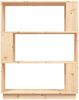 vidaXL Bücherregal/Raumteiler 80x25x101 cm Massivholz Kiefer 814054 Bild 5