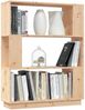 vidaXL Bücherregal/Raumteiler 80x25x101 cm Massivholz Kiefer 814054 Bild 4
