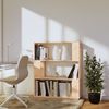 vidaXL Bücherregal/Raumteiler 80x25x101 cm Massivholz Kiefer 814054 Bild 3