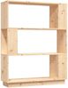 vidaXL Bücherregal/Raumteiler 80x25x101 cm Massivholz Kiefer 814054 Bild 2