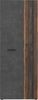Schuhschrank >NET306< 5 Böden, Old – Wood / Betonoptik - 68,7x181,1x36,5cm (BxHxT) Bild 4