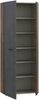 Schuhschrank >NET306< 5 Böden, Old – Wood / Betonoptik - 68,7x181,1x36,5cm (BxHxT) Bild 5