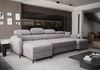 AX LIVING Ecksofa mit Schlaffunktion Ribella 5 345 cm Grau U-Form, Bettkasten Bild 2
