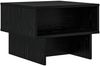 vidaXL Couchtisch, Holzwerkstoff Eichen-Optik Schwarz, 48 x 46 x 35 cm Bild 2