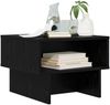 vidaXL Couchtisch, Holzwerkstoff Eichen-Optik Schwarz, 48 x 46 x 35 cm Bild 3