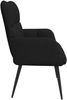 vidaXL 2-Sitzer Sofa Schwarz 115 x 61 x 87 cm Stoff 42028931 Bild 5