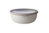 Mepal Cirqula Multi Bowl Vorratsdose mit Deckel 2250 ml nordic white Bild 5