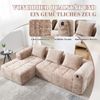 LVHOM Ecksofa Modulares Chaiselongue-Sofa-Set(Polsterliege+Doppelsofa), separat kann, mehr-in-1 Design,Kombinierbar zu L-Form, U-Form, Bett, Ecksofa, Loungesofa, Polsterecke, Schlafsofa Bild 5