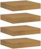 vidaXL Wandregal 4 pcs Beige 23 x 23,5 x 4 cm Holzwerkstoff 42019982 Bild 2