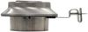 vidaXL Solar-Außenleuchten 12 Stk. LED Rund 12 cm Weiß 277135 Bild 5