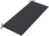 vidaXL Gartenbank mit Auflage 120 cm Bambus 3063876 Bild 5