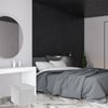 Relaxdays Sitzhocker mit Stauraum, faltbar, MDF hellgrau, 38 x 38 x 38 cm Bild 5