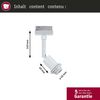 Paulmann 96970 URail DecoSystems Spot Weiß max. 1x20W E14 ohne Leuchtmittel Bild 2