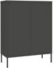 vidaXL Schubladenschrank Anthrazit 80x35x101,5 cm Stahl 336150 Bild 5
