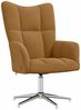 vidaXL Relaxsessel Braun Samt [328125] Bild 2