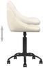 vidaXL Bürostuhl Creme Samt [3088845] Bild 5