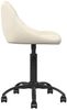 vidaXL Bürostuhl Creme Samt [3088845] Bild 3
