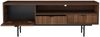 Beautysofa TV-Schrank Evron mit 2 Schubladen, 2 Türen und offene Ablage (zwei moderne Farben zur Auswahl) Breite: 200 cm Bild 2