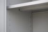 XXXL Stahl-Aktenschrank Metallschrank abschließbar Büroschrank Stahlschrank 195 x 120 x 42,2 cm Weiß 530377 Bild 3
