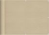 vidaXL Balkon-Sichtschutz Beige 75x800 cm 100 % Polyester-Oxford 4000173 Bild 2