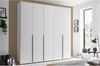 Kleiderschrank Konstanz / Kevo, Holzwerkstoff, Weiß, 225 x 225 x 52 cm Bild 5