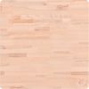 vidaXL Tischplatte 60x60x2,5 cm Quadratisch Massivholz Buche 355956 Bild 2