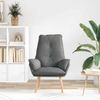 vidaXL Sessel Dunkelgrau 69 x 74 x 93 cm Stoff und Sperrholz 42001851 Bild 3