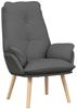 vidaXL Sessel Dunkelgrau 69 x 74 x 93 cm Stoff und Sperrholz 42001851 Bild 2