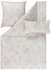 Estella Schweizer Premium Satin Bettwäsche 155x220 Anna perlmutt Blüten Rosen 2176-210 Bild 2