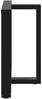 vidaXL Esstischbeine T-Form 2 Stk. Schwarz 70x35x(72-73) cm Stahl 4013056 Bild 3