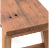 DESIGN DELIGHTS Sitzbank SITZBANK "BELLAGIO", Vintageholz Mix, 60 x 50 x 35 cm Massivholz Hocker Bild 4