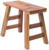 DESIGN DELIGHTS Sitzbank SITZBANK "BELLAGIO", Vintageholz Mix, 60 x 50 x 35 cm Massivholz Hocker Bild 3